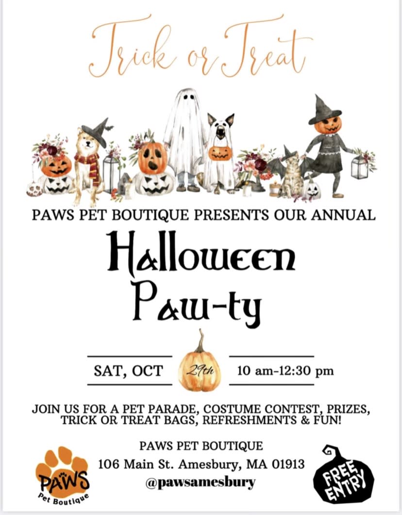 Halloween Paw-Ty & Pet Parade - Seacoast Kids Calendar